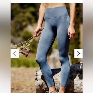 Free People Movement High-Rise 7/8 Length Good Karma Leggings